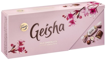 Конфеты шоколадные Fazer Geisha из молочного шоколада 250 г