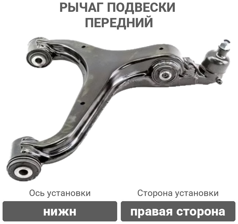 PATRON рычаг подвески PS50179R