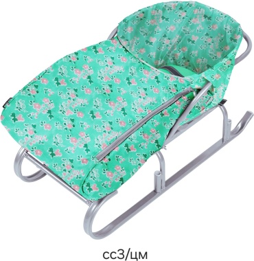 Сиденье для санок Nika kids зимние СС3 хаки