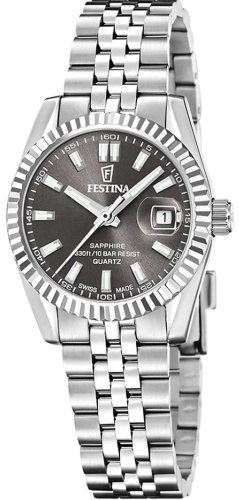 Кварцевые Festina F20087/6 нержавеющая сталь