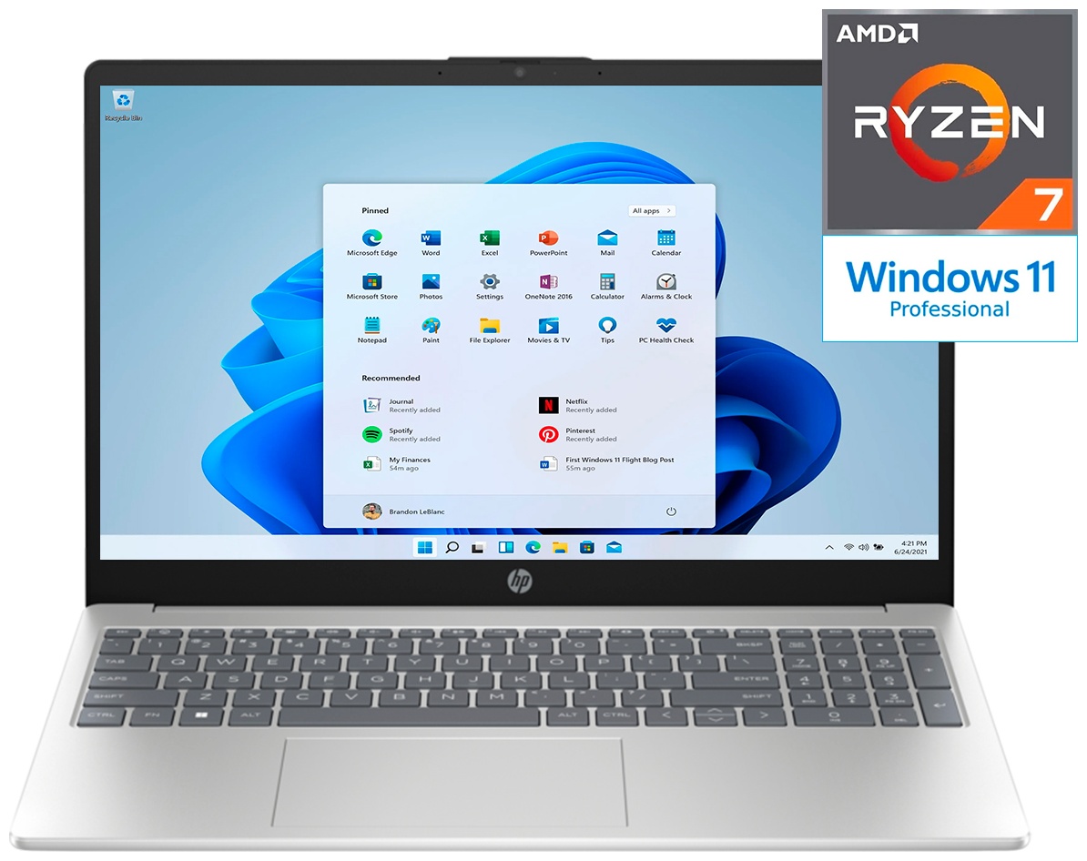 Ноутбук HP 15-fc0171ci 15.6" / 32 Гб / SSD 1000 Гб / Win 11 Pro / B57D4EA#UUQ