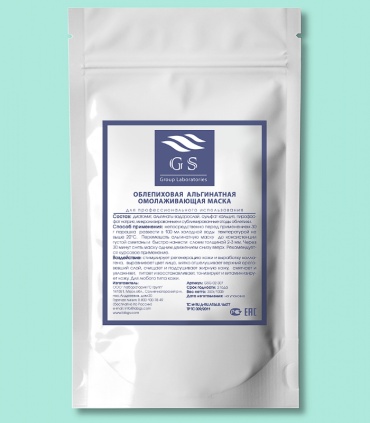 Маска для лица GS Group Laboratories альгинатная Живые 350 г