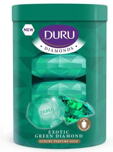 Кусковое мыло туалетное DURU 8690506541729 4 шт