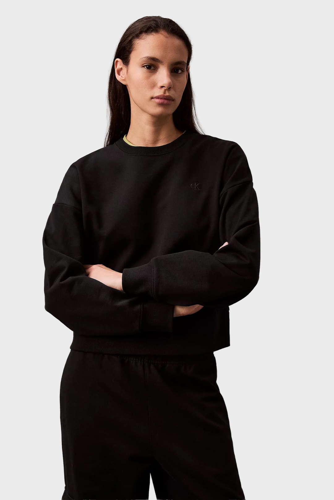 Свитшот Calvin Klein Jeans черный