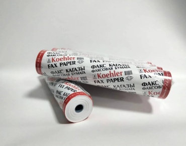 Koehler Fax paper бумага, A4, 1 шт, без покрытия покрытие