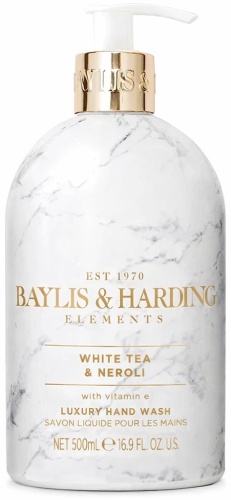 Жидкое мыло туалетное BAYLIS & HARDING Elements Hand Wash White Tea & Neroli 500 мл