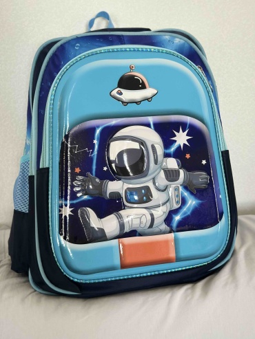 Рюкзак 3D Bags текстиль, плащевка голубой, синий