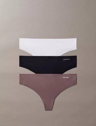 Стринги Calvin Klein черный, белый