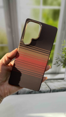 Чехол FreeAir для Samsung Galaxy S25 Ultra коричневый