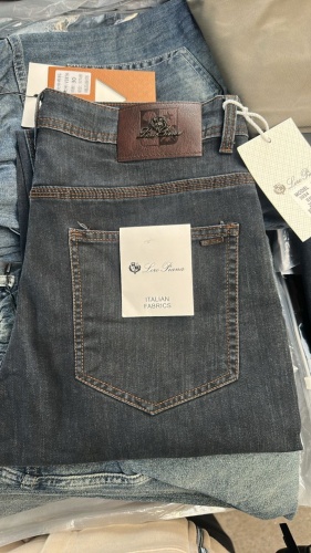 Джинсы прямые темно-синий