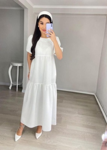 Повседневное платье Modashop белый