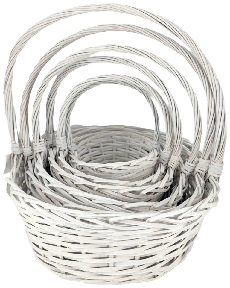 Корзина универсальная 59x59x20 см, ивовая лоза