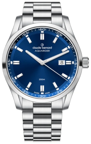 Кварцевые Claude Bernard 53028 3M BUIN сталь