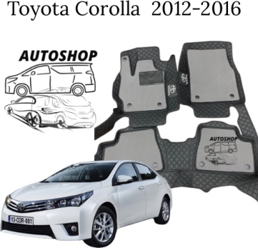AUTOSHOP 27 Toyota Corolla 2012-2016 серый, черный