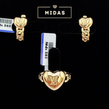 MIDAS 2360185 вес 6.16 г золото, без вставок