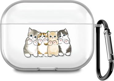 Чехол для Apple AirPods Pro 2 прозрачный