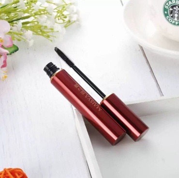 Тушь для ресниц MAZHIYA Fiery red LONG для объема, удлиняющая, подкручивающая черный