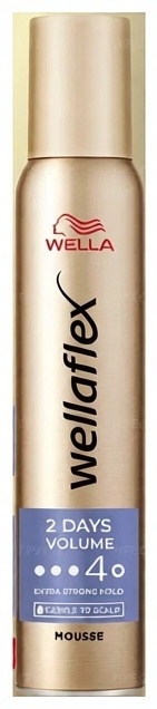 WELLA Wellaflex 2 Tages Volumen-3 мусс сильная фиксация 200 мл