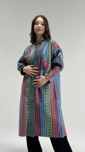 Национальный костюм ZARYLGUL мультиколор, бирюзовый