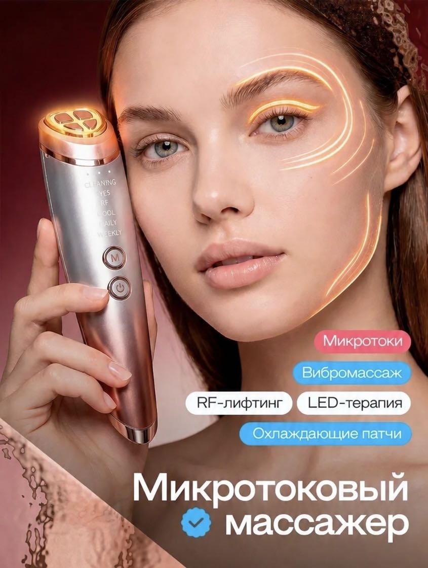 Микротоковый массажер, многофункциональный аппарат