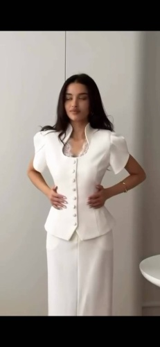 Пиджак LuxeMunzy_brand белый
