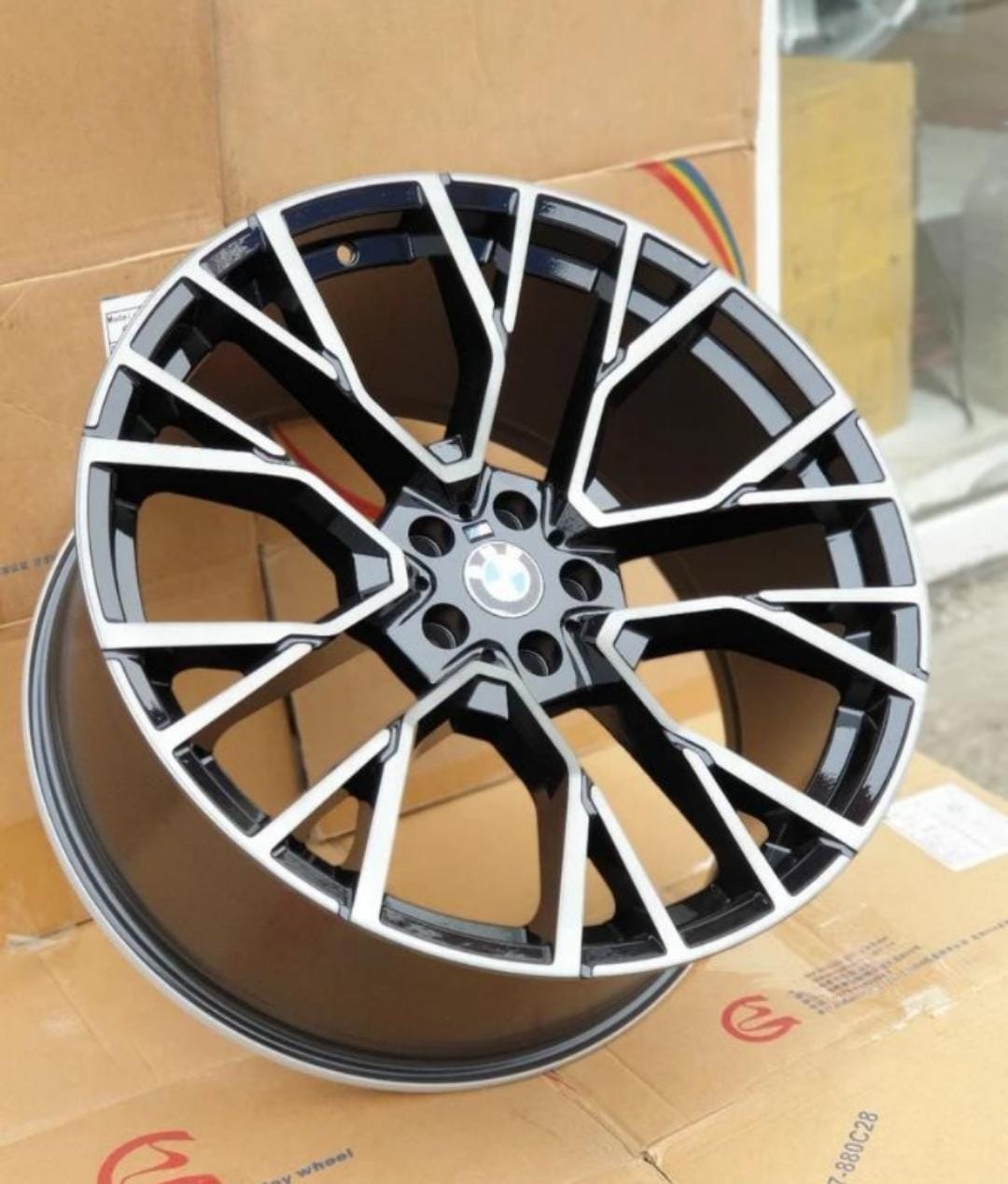 RNO 747 M STYLE 9.5/10.5x21/5x112 D66.6 ET37.43 4 диска черный