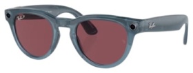 Смарт-очки Ray-Ban Meta Headliner Dusty Red синий