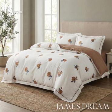 Комплект DS JAMES DREAM 2-спальный хлопок, 2 наволочки: 50x70 см