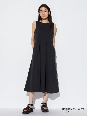 Сарафан Uniqlo черный
