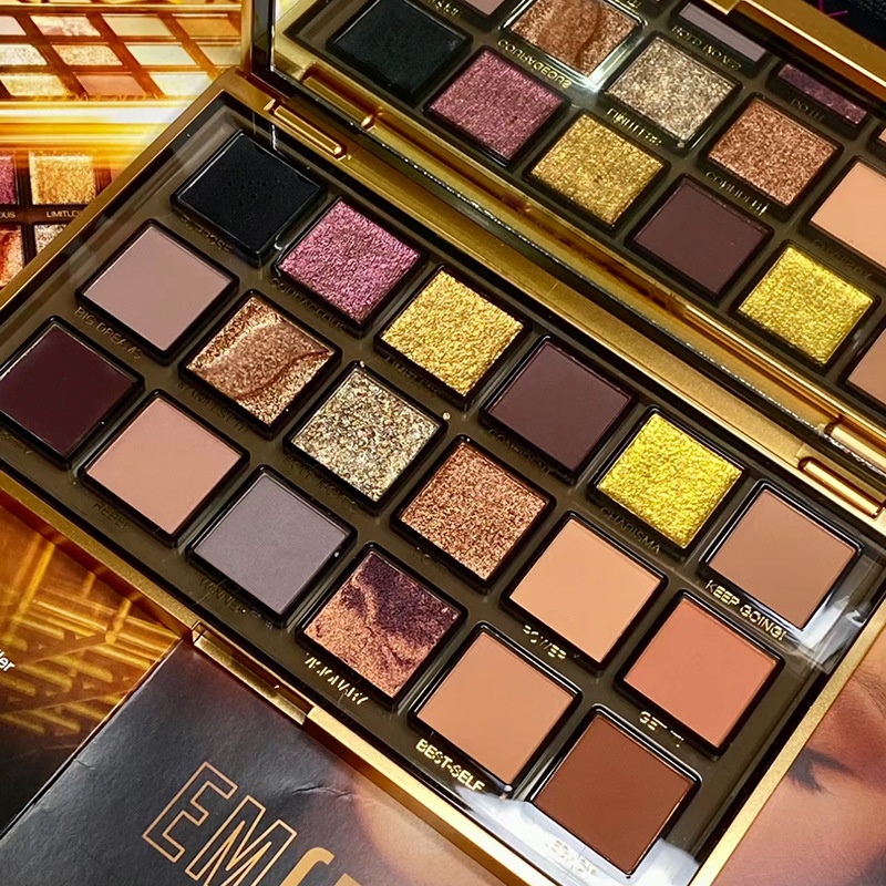 Huda Beauty тени прессованные Eyeshadow Palette EM(POWER)ED
