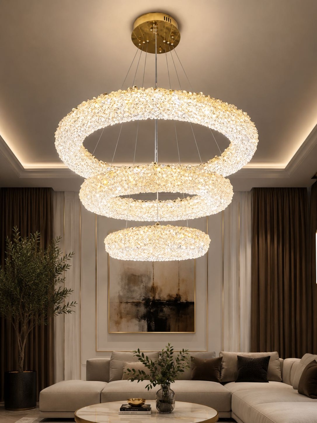 Люстра подвесная Werline LED, кол-во ламп: 3 шт