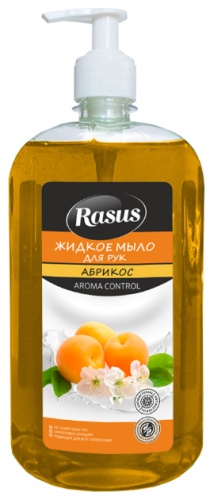 Жидкое мыло туалетное Rasus Абрикосовый пломбир 500 г