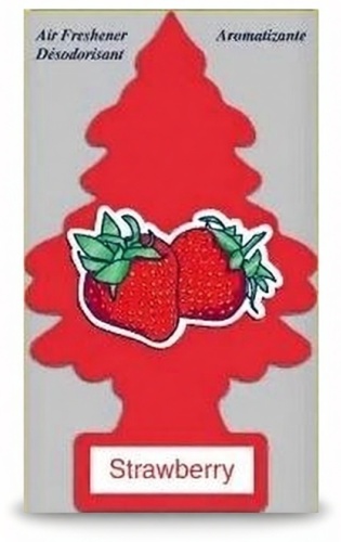 Little Trees ароматизатор картонный 10312 StrawBerry