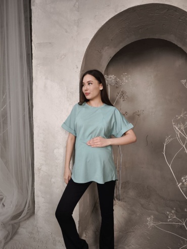 Футболка SweetMama оливковый