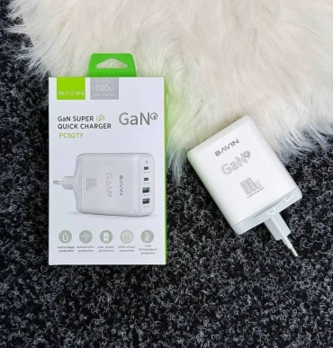 BAVIN PC927Y Lightning, USB Type-C, USB белый