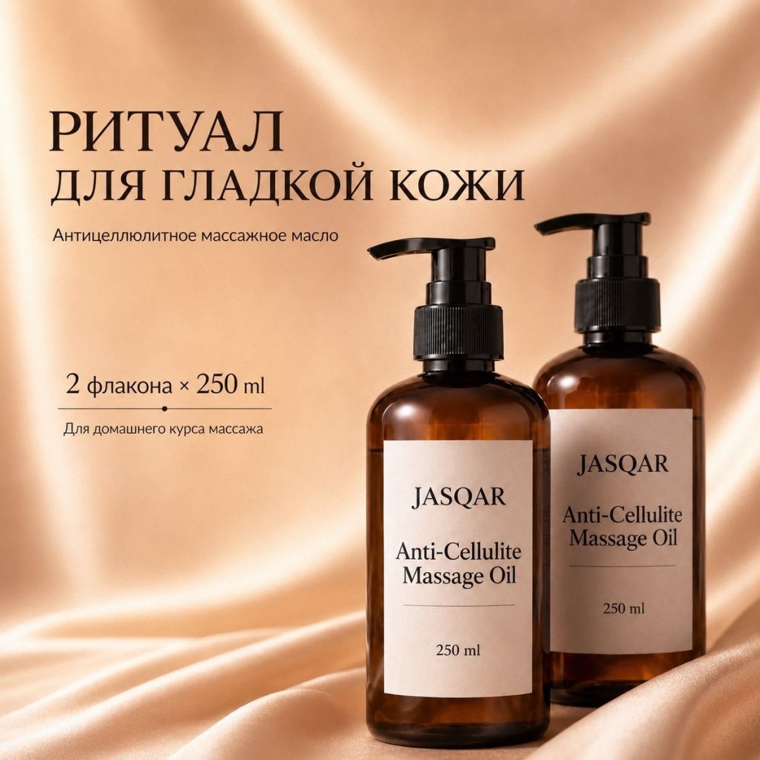 JASQAR Антицеллюлитное массажное масло 250 мл