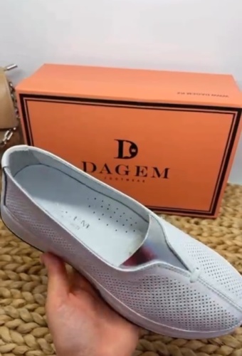 Кеды Dagem белый