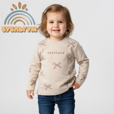 Лонгслив ConCon kids светло-бежевый