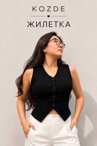 Жилет KOZDE черный