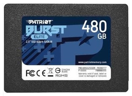 Patriot Burst Elite PBE480GS25SSDR 480GB