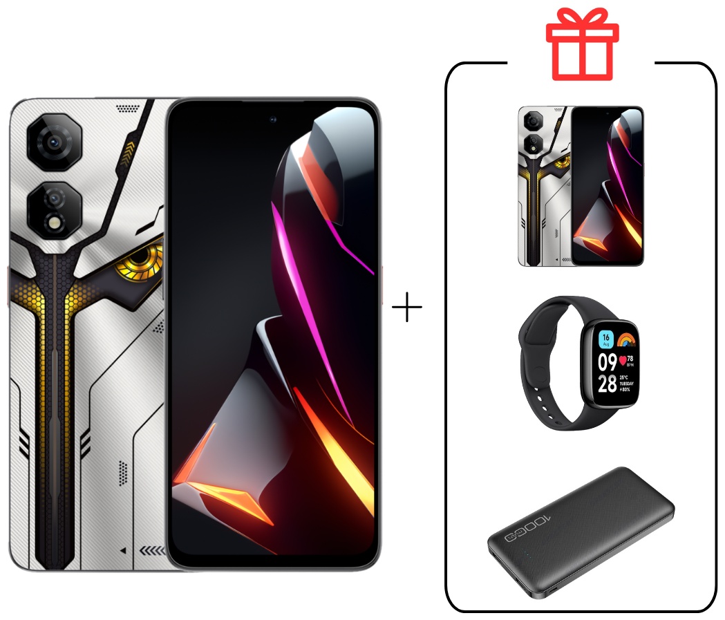 Смартфон Nubia Neo 2 5G 8 ГБ/256 ГБ серебристый + подарок