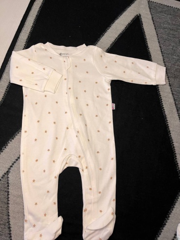 Слип Dana Baby белый, бронзовый