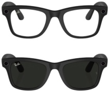 Смарт-очки Ray-Ban Meta Wayfarer Standard RW4006 601SM1 50-22 черный