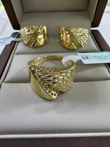 Italy Exclusive RJGold _198 вес 6.23 г золото, без вставок