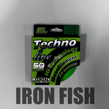 Леска FISHING LIDER монофильная Techno 0.17 мм прозрачный