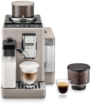 Кофемашина Delonghi Rivelia EXAM440.55.BG бежевый
