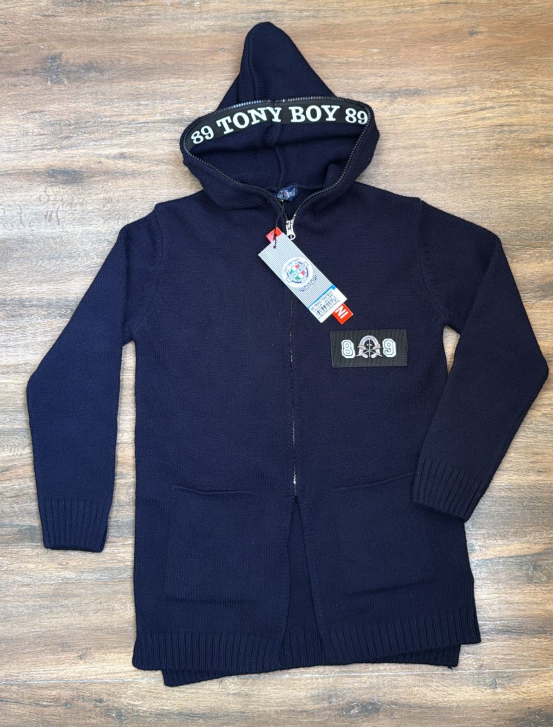 Кардиган Tony Boy синий