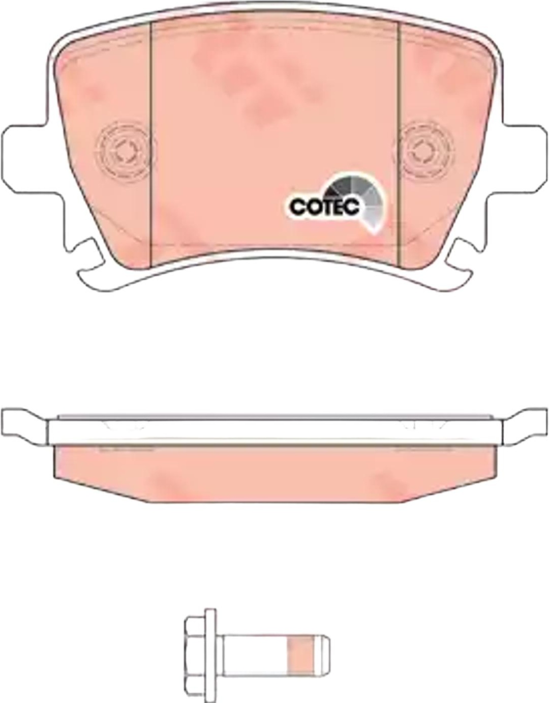Колодки TRW GDB1622