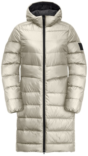 Пуховик Jack Wolfskin бежевый