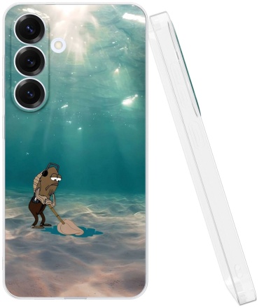 Чехол Mcover для Samsung Galaxy S25 рисунок
